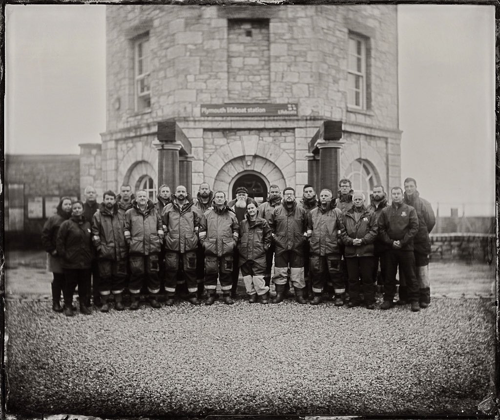 Wow…#SavingLivesAtSea comes round so quickly! Good to see @PlymouthRNLI in action. It was the 149th lifeboat station I documented, just before the RNLI closed its stations to the public for two years at the start of the pandemic…an abrupt pause for the project! ⚓️📺⚓️ #SLAS