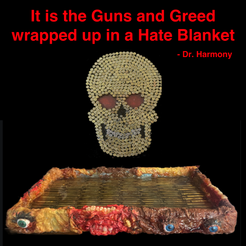 HarmonyUsInc's tweet photo. It is the guns

https://t.co/9fberF9e43

https://t.co/hg8DxmBiPY

#march4ourlives #guncontrolnow
#AlchemistArtist #DrHarmony #artist #art #NRA #GUNS #tshirts #MentalHealthMatters #glowinthedark #anonymous https://t.co/qBbVukmJxD
