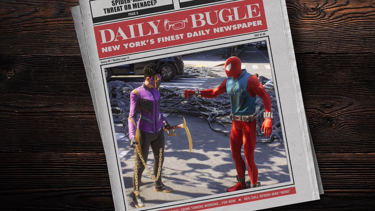 ChaosMasterZero's tweet photo. #PS5Share, #MarvelsSpiderMan2 https://t.co/HcmAppJ5Tc