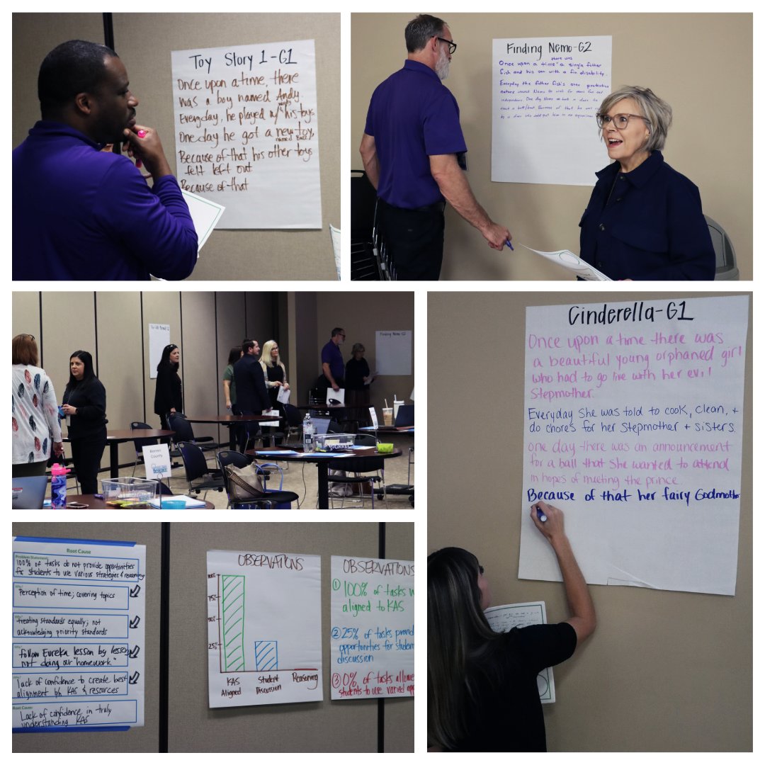 In today's K-12 Transformation Cycles: SLICE Debrief, participants analyzed student data, identified learning needs and aligned district and student objectives for successful learning.
.
#GRRECKY #TransformationCycles