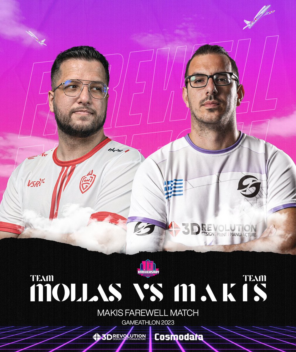 An epic showdown and more...🎮 Today we will prove ourselves on stage at the Gameathlon against @WLGgr in League of Legends. ⏰ - 16:00 CEST It will also be the last match of @Makis_1310 who will retire from the esports scene. 😪 You'll always have a place in LP ♥️