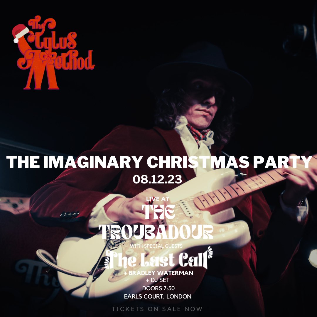 The Stylus Method (@thestylusmethod) on Twitter photo THE STYLUS METHOD - LIVE IN LONDON 08/12/23
The Imaginary Christmas Party!
Following our previous 2 sell out shows <a href="/TroubadourLDN/">Troubadour</a> in 2023, we’re rounding off the year with this spectacular festive offering.
Tickets available now. Link in our bio. THE STYLUS METHOD - LIVE IN LONDON 08/12/23
The Imaginary Christmas Party!
Following our previous 2 sell out shows <a href="/TroubadourLDN/">Troubadour</a> in 2023, we’re rounding off the year with this spectacular festive offering.
Tickets available now. Link in our bio.