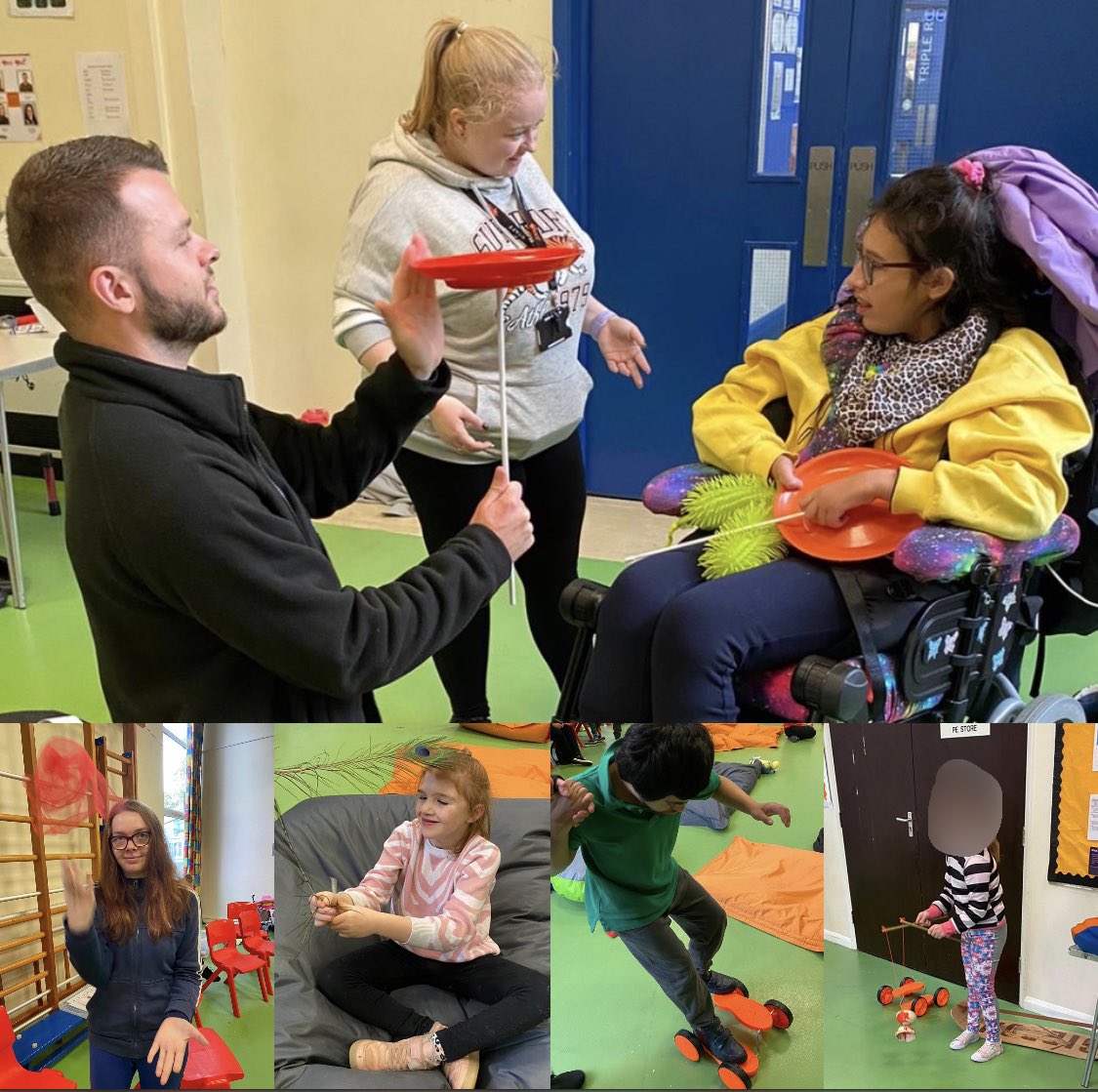 The fun continued at ROCC today with splats circus workshop 🎪 so many smiles and giggles! <a href="/ROCCmanagement/">ROCC Management</a> <a href="/_ROCCstars/">ROCCstars</a> <a href="/RivermeadROCC/">ROCC</a> <a href="/RivermeadROCCon/">RivermeadROCCon</a> <a href="/RivermeadTrust/">Rivermead Inclusive Trust</a> <a href="/RivermeadCEO/">Tina Lovey OBE</a> <a href="/RITDeputyCEO/">Kerri Edge</a>