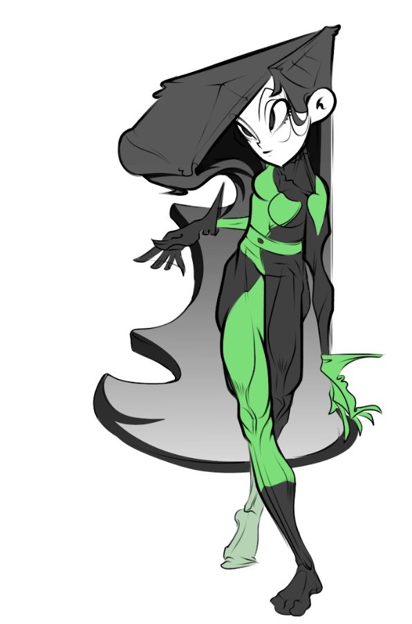 shabbyrtist's tweet photo. Shego💚🖤😩 #shego https://t.co/AN5tSNbebI