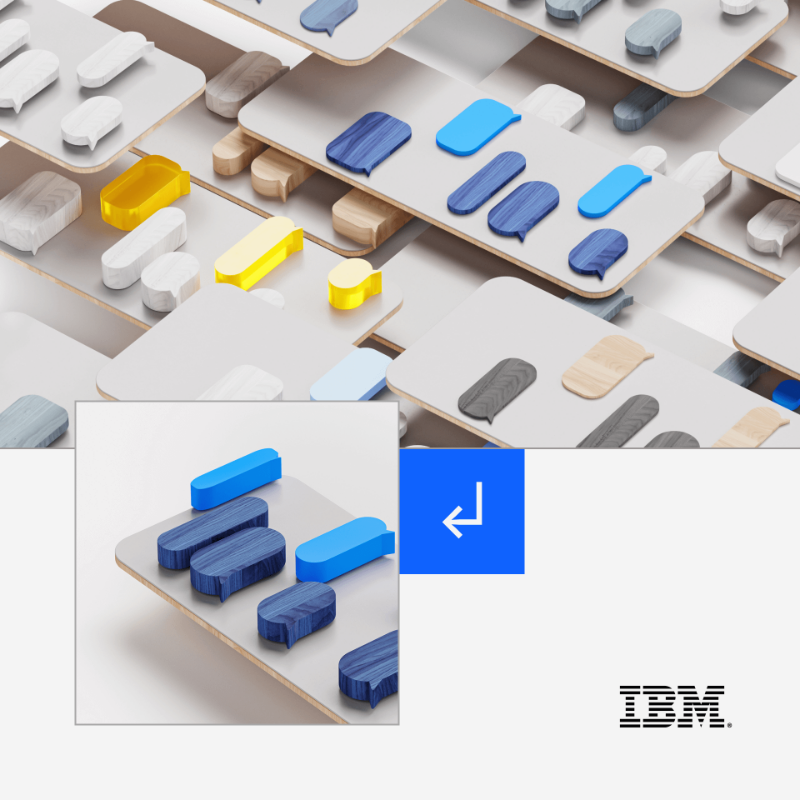IBM's tweet photo. What if generative AI could create virtual assistants that can answer virtually everything?