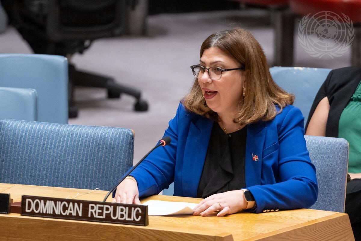República Dominicana 🇩🇴 participó en el Debate Abierto del Consejo de Seguridad sobre Mujeres, Paz y Seguridad #WPS , en el que aseguró que juntos podemos construir un mundo 🌎 donde la plena, igualitaria y significativa participación de las mujeres en la toma de decisiones…