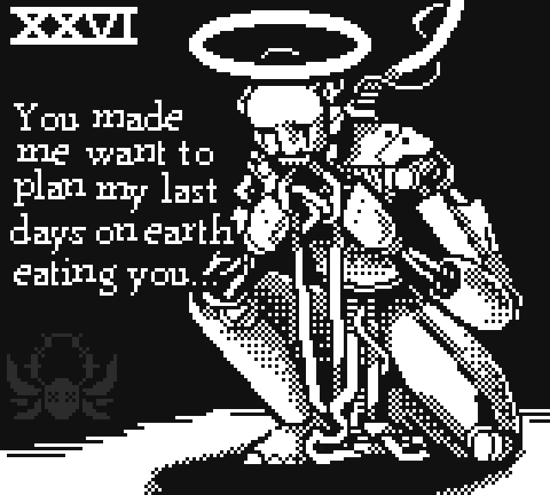 𝑨 𝒑𝒊𝒙𝒆𝒍 𝒂𝒓𝒕 𝒊𝒏𝒔𝒑𝒊𝒓𝒆𝒅 𝒃𝒚 𝒂 𝒓𝒂𝒏𝒅𝒐𝒎 𝒔𝒐𝒏𝒈 𝒊𝒏 𝒎𝒚 𝑷𝒍𝒂𝒚𝒍𝒊𝒔𝒕 𝒆𝒗𝒆𝒓𝒚 𝒅𝒂𝒚 𝒐𝒇 𝑶𝒄𝒕𝒐𝒃𝒆𝒓. 

26. 𝑳𝒊𝒈𝒉𝒕 𝑺𝒉𝒐𝒘𝒆𝒓 - 𝑴𝒆𝒍𝒂𝒏𝒊𝒆 𝑴𝒂𝒓𝒕𝒊𝒏𝒆𝒛

#pixelart #1bit #horror #gothic #retrogaming #Inktober #Octobit #ドット絵