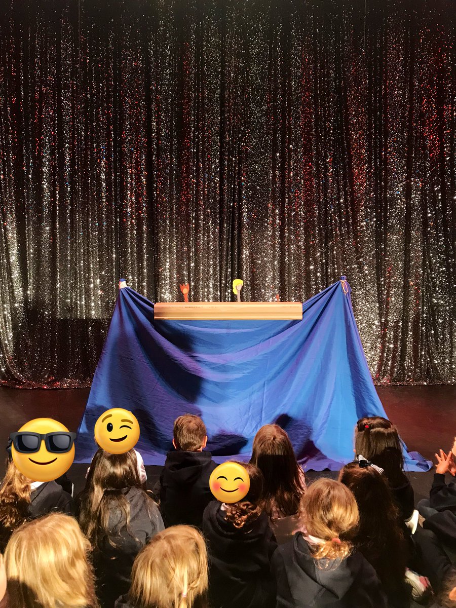 MS drama Ss used the #DesignThinking process to design &amp; write plays based on books from the lower elementary library. Their final product was to perform the plays for our young Ss. They received feedback post-performance &amp; will use it to improve their work!

#innovation at work!