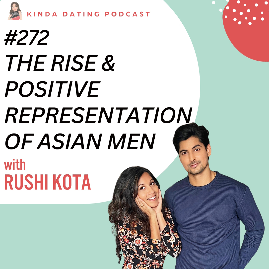 There was a time Asian men got no love on dating apps. No more! Actor @RushiKota and I talk about how positive on-screen representation trickles down in the dating world in this week's @kindadating. Listen here >> linktr.ee/kindadating