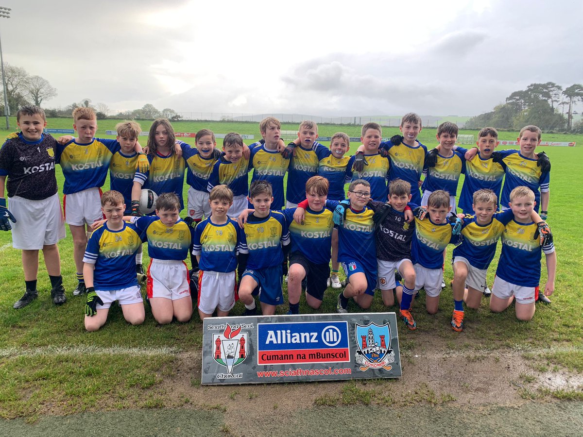 Well done to Baltydaniel NS on a great win today at our #Allianz @sciathnascol Football finals!@Allianz