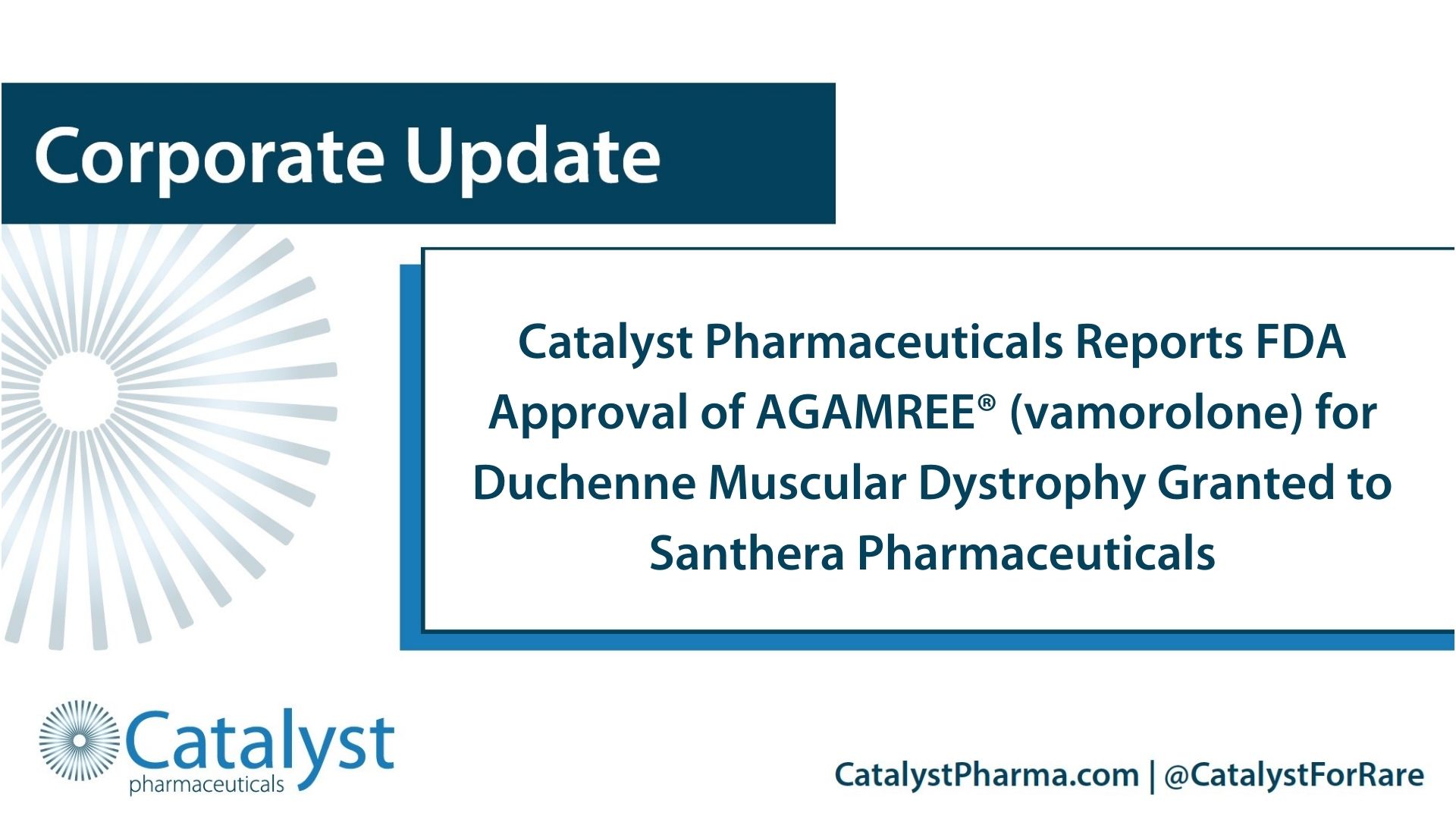 Catalyst: A Biopharmaceutical Company Focused on Rare Diseases