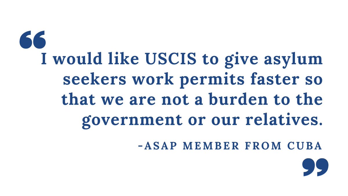 #AsylumSeekers need work permits to support themselves and their families. #LetAsylumSeekersWork #WorkPermitsNow