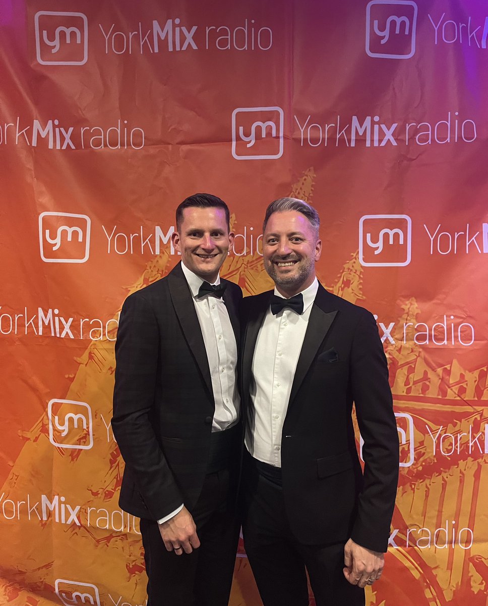 Delighted to be at the @theyorkmix Hero’s awards tonight. @MG_Hospitality is a key sponsor for the ‘in the face of adversity’ and we are honoured to support this year. Very best of luck to: John Venable Louise Prashad Harry Wright Finger crossed for these 3!