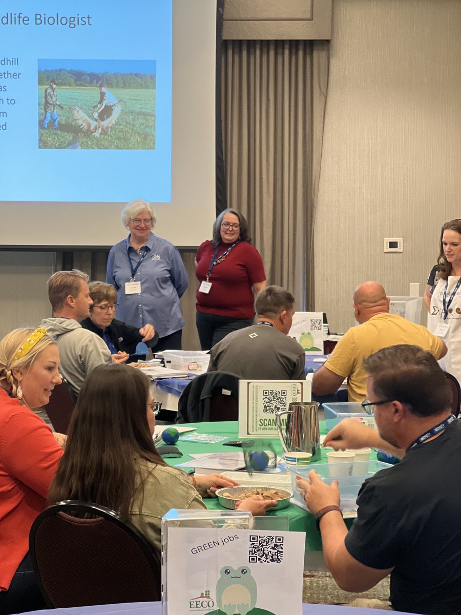 OhioEPA's tweet photo. Our team, partnering with @OhioChemistry - is at this year's #TIEConference. It helps Ohio's 3rd - 8th graders up their game when it comes to #STEMeducation. Here, using science experiments and classroom tools, we're connecting with students through entertaining lessons! https://t.co/VhemPdTyvc