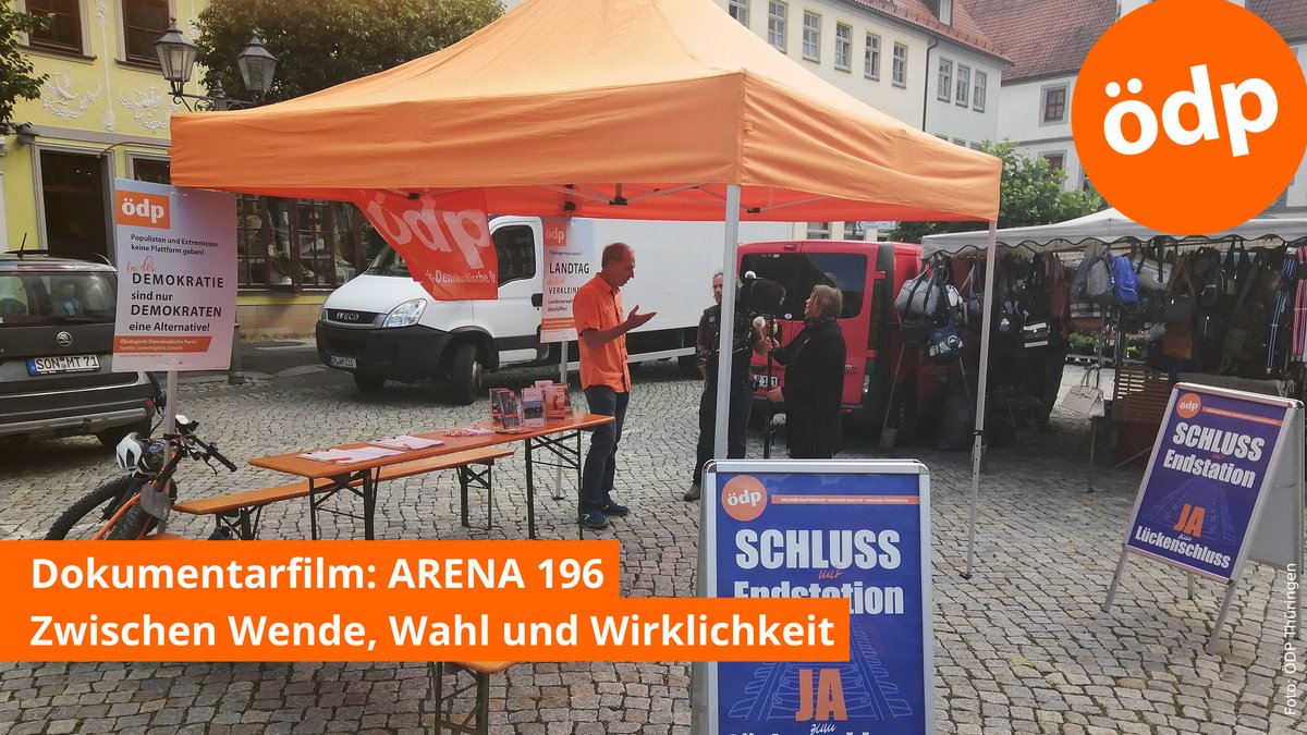 Filmtipp: Der Dokumentarfilm „ARENA 196 – Zwischen Wende, Wahl und Wirklichkeit“ begleitet fünf Kandidaten und eine Kandidatin im Wahlkreis 196, dem "Hans-Georg-Maaßen"-Wahlkreis, während des Bundestagswahlkampfs 2021: Dabei Stefan Schellenberg #ÖDP.
mdr.de/video/mdr-vide…
