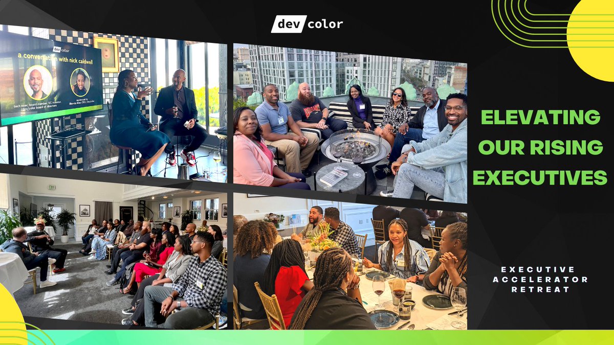 We're proud to offer specially tailored programming for all kinds of Black technologists, leaders, and entrepreneurs. That's why we launched our executive accelerator this year to help members advance their careers all the way to the C-Suite.