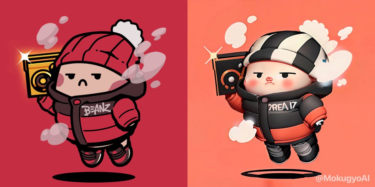 Blithe__Twain's tweet photo. @TheBarberDemon ⛩️ Happy Beanz Day! ⛩️ Calling all Beanz Holders, GM to you! 
Craft your 3D Beanz now! @TheBarberDemon 
Type 👉 @MokugyoAI Beanz ID

 Let's connect and celebrate! 🎉 https://t.co/NNcKeOhaFX