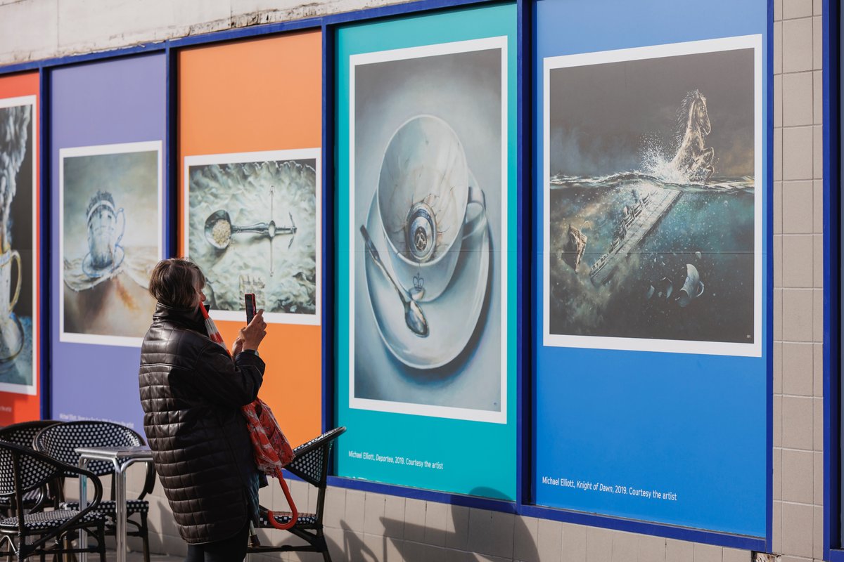 There’s still time to catch Windrush Portraits at <a href="/JHansardGallery/">John Hansard Gallery</a> 🙌

The exhibition links communities in #Kingston #Jamaica with #Southampton, in partnership with <a href="/kgncreative/">Kingston Creative</a> <a href="/BlackArchiveSou/">Black Archives South</a> and <a href="/SouthamptonCC/">SouthamptonCC</a> 🎨 
#Windrush75 #LetsCreate