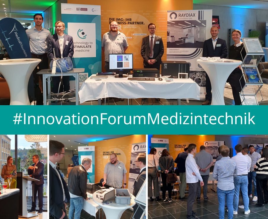 STIMULATE_FC's tweet photo. Der @Forschungscampus STIMULATE präsentiert wegweisende #Innovationen auf dem Innovation Forum Medizintechnik #innoforum. Wir bedanken uns herzlich beim Veranstalter @MedicalMountains für das gelungene Format. https://t.co/f1M9FpD9nk