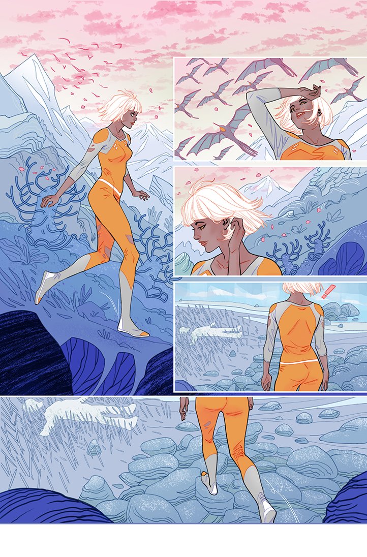 S_Marguerite's tweet photo. #Refuse published by BadIdea, I loved this project on a story by @MattKindt I wish it could have been seen by more people :) #sciencefiction #comics #soping #surviving https://t.co/Gekedegw0K