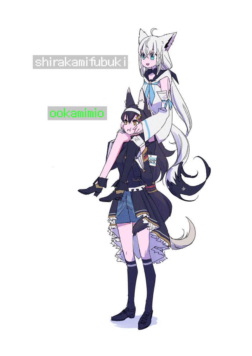 フブキ「#絵フブキ #みおーん絵 #ホロライブ大運動会2023」|🐅𝙋𝘼𝙄𝙎𝙃𝙀𝙉 🐅のイラスト
