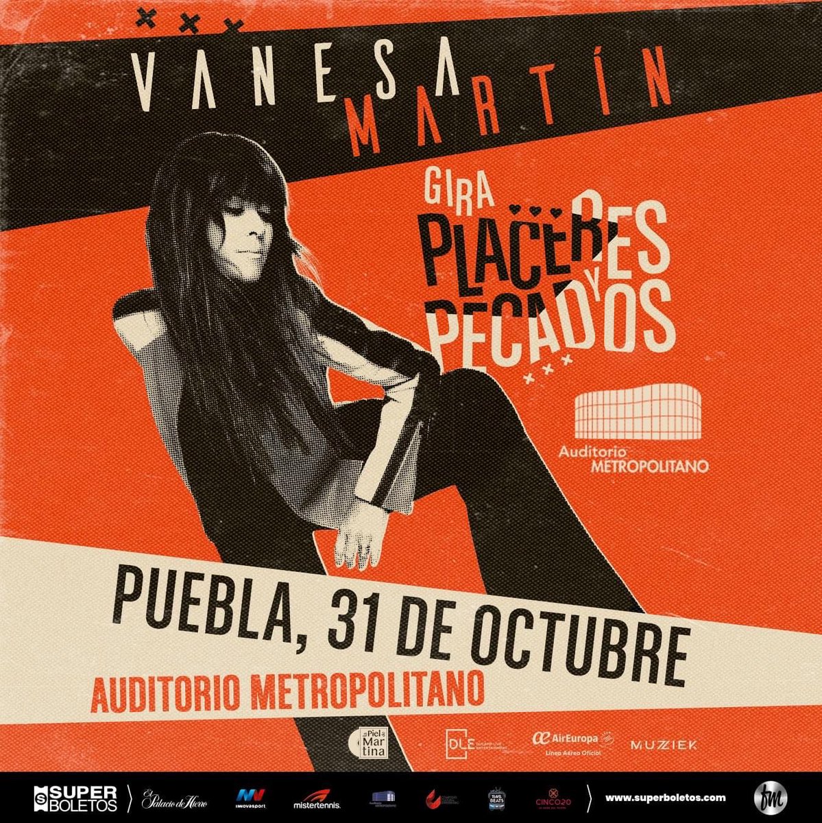 HeraldoPue's tweet photo. Vanesa Martín estará en Puebla este 31 de octubre 🎶
¿Quieres boletos? 
Da ♥️, RT y comparte en los comentarios tu tema favorito de la cantante 👇 https://t.co/xispEnxVJ9