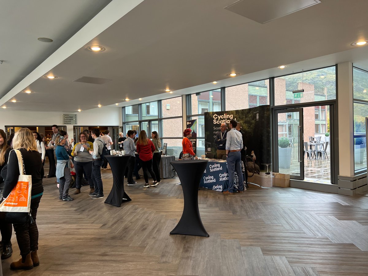 uoeconferences's tweet photo. Rain or shine, nothing could stop the dedicated delegates at the #CyclingScotlandConf today! 🚴‍♀️💧 We hope you found the event inspiring and that it will lead to "healthier, fairer, safer and greener Scotland”. @CyclingScotland https://t.co/9CHUCQv4nd