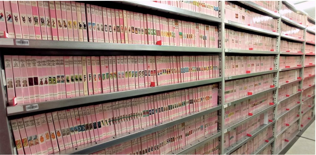 IMECArchives's tweet photo. [LE BLOG DES COLLECTIONS]
Comment est née la "bibliothèque rose"?
À découvrir sur le blog des collections de l'Imec, par Stéphanie Lamache.
https://t.co/PvYiNTmN8B
Image : Collection de la Bibliothèque rose. Bibliothèque historique Hachette/Imec

#archives #hachette #imecarchives https://t.co/Ba2sVmwnOl