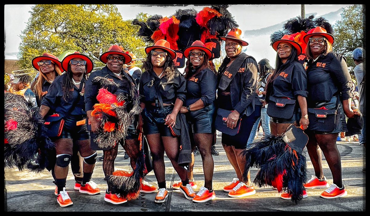 Women of Class Second Line Parade this Sunday at 2:30pm! Get the route sheet from WWOZ's Takin' It To The Streets at wwoz.org/streets! #secondlinesunday 📷 MJ Mastrogiovanni