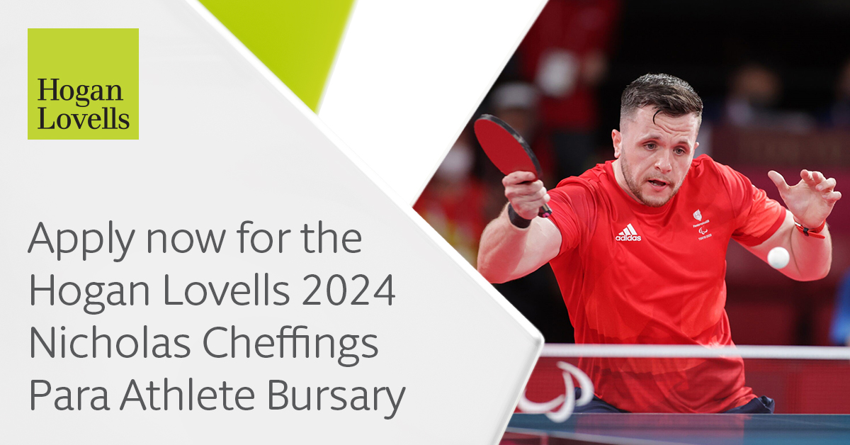 We’re thrilled to announce the launch of our 2024 Nicholas Cheffings Para Athlete Bursary, proudly partnered with @ParalympicsGB. Ten bursaries are available and will support Para athletes preparing for the #Paris2024 Paralympic Games. Apply here: ow.ly/5zX650Q16HW