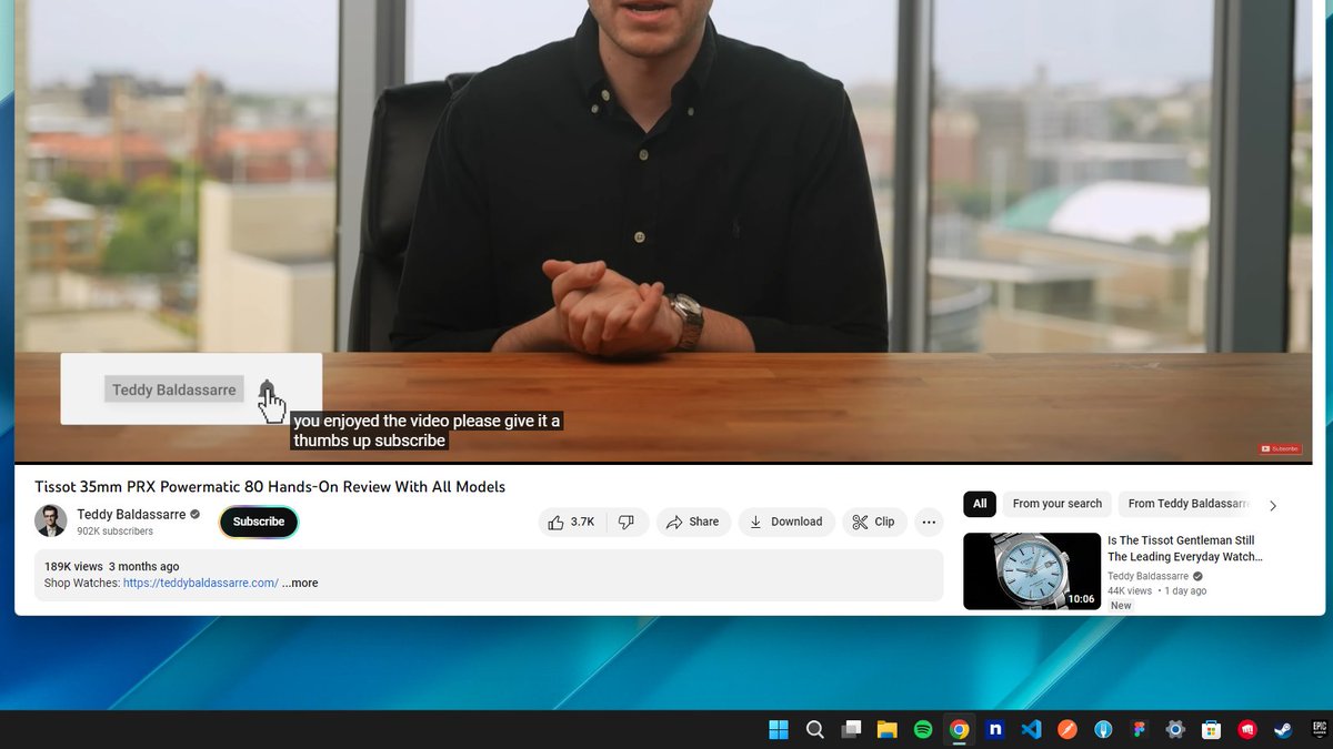 I just noticed - #YouTube has this feature where the subscribe button will shine / glow when the creator asks for a sub / a thumbs up. 🧐