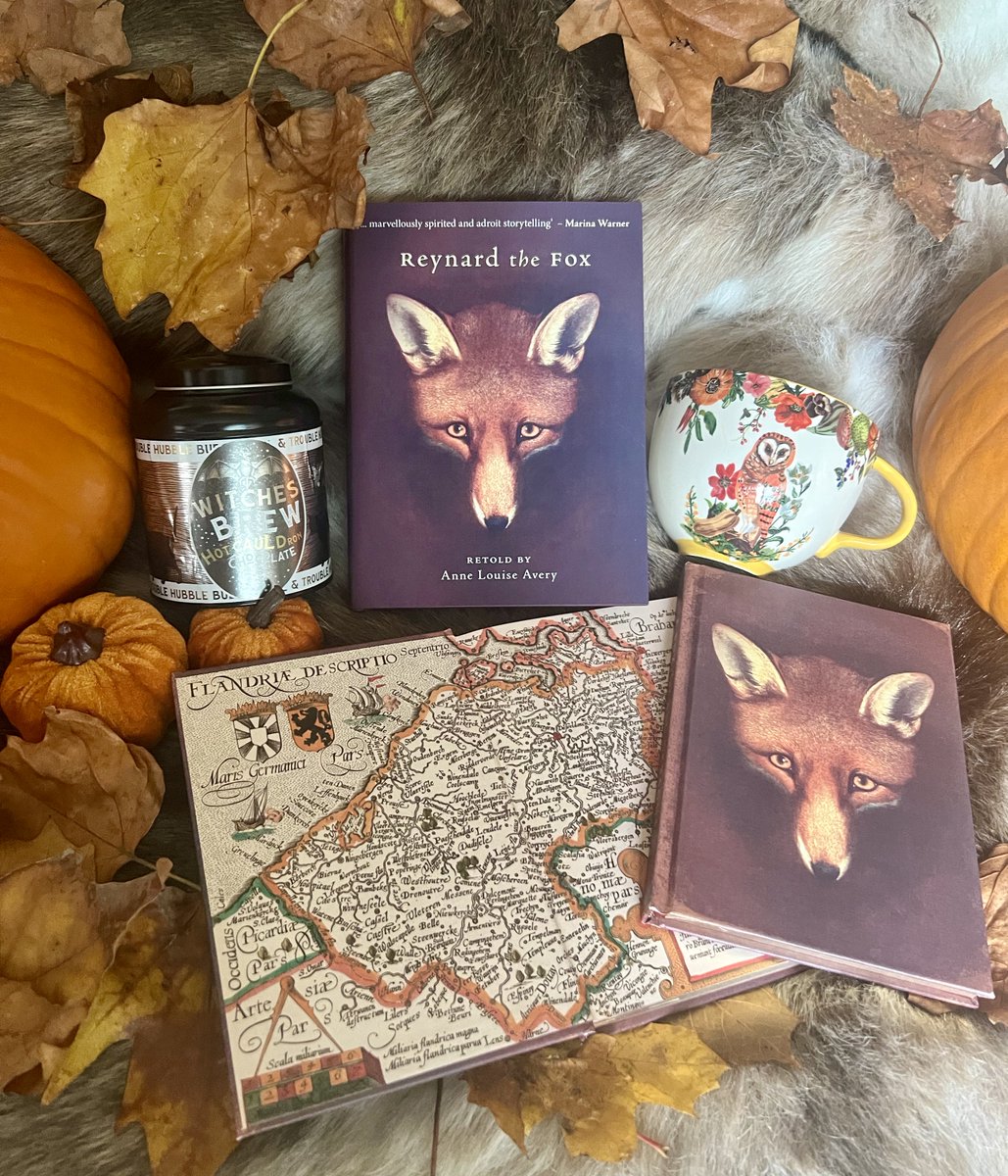 🍁🍂🦊Competition time! In association with the wonderful @LRBbookshop, win a signed copy of my 'Reynard the Fox', a signed 'Fox for All Seasons' journal, a tin of Witches Brew Hot Cauldron Chocolate & an enormous Owlish Nathalie Lété mug. Simply follow us both, retweet and like…