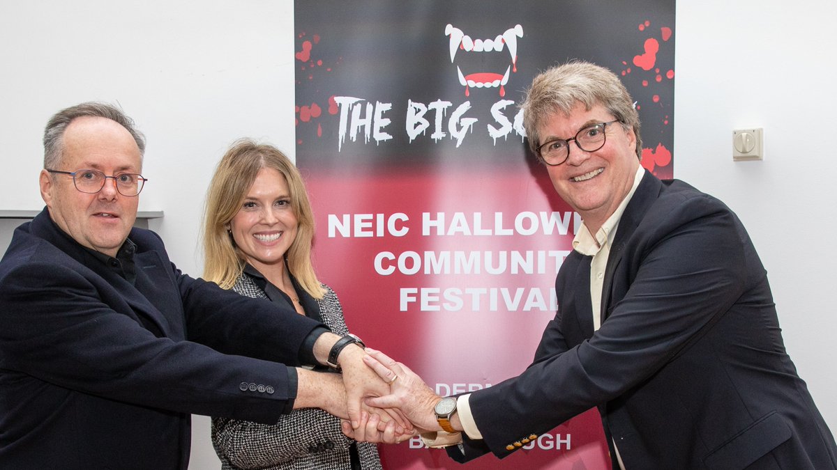 NEIC_Dublin's tweet photo. More eerie Big Scream fun enjoyed by all yesterday🎃Thrilled to see our ghoulishly good lineup coming to life!👻 #NEIC #BigScream https://t.co/Jhi6bvfXE3