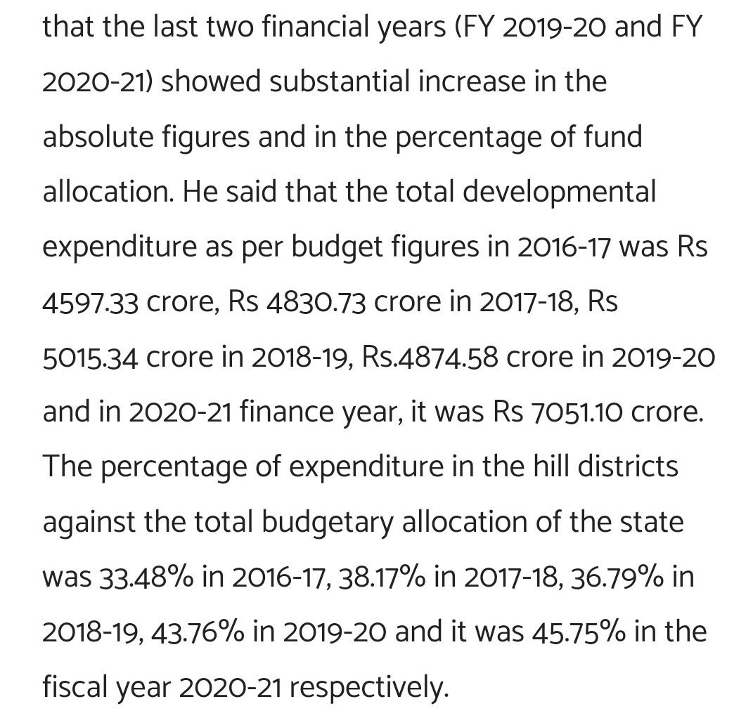 FYI.....#Kuki_ZoNarcoterrorist
To all the innocent kuki killers, this is the report of all the budget spending at the hills per year respectively.
If I'm wrong....you can come up with proper evidence. But respectfully requested you not to bark without proper evidence and SI.
Step