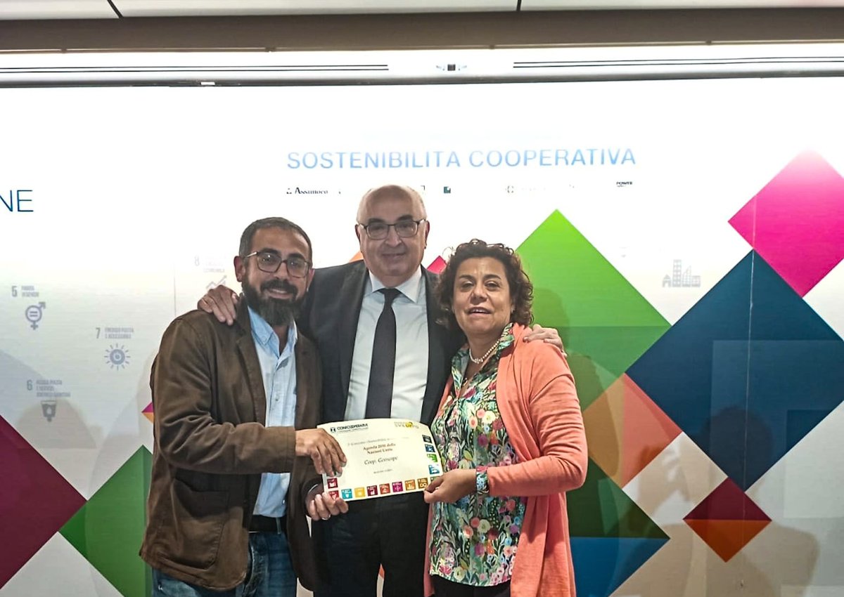 Giornata della Sostenibilità: 3° Concorso sulla  Sostenibilità Cooperativa. A GeoScape, coop di produzione e lavoro ligure, il terzo posto nella categoria Video. Grande soddisfazione per la cooperativa e per la Federazione. All'interno il video premiato!

netcoop.it/News/Netcoop-i…