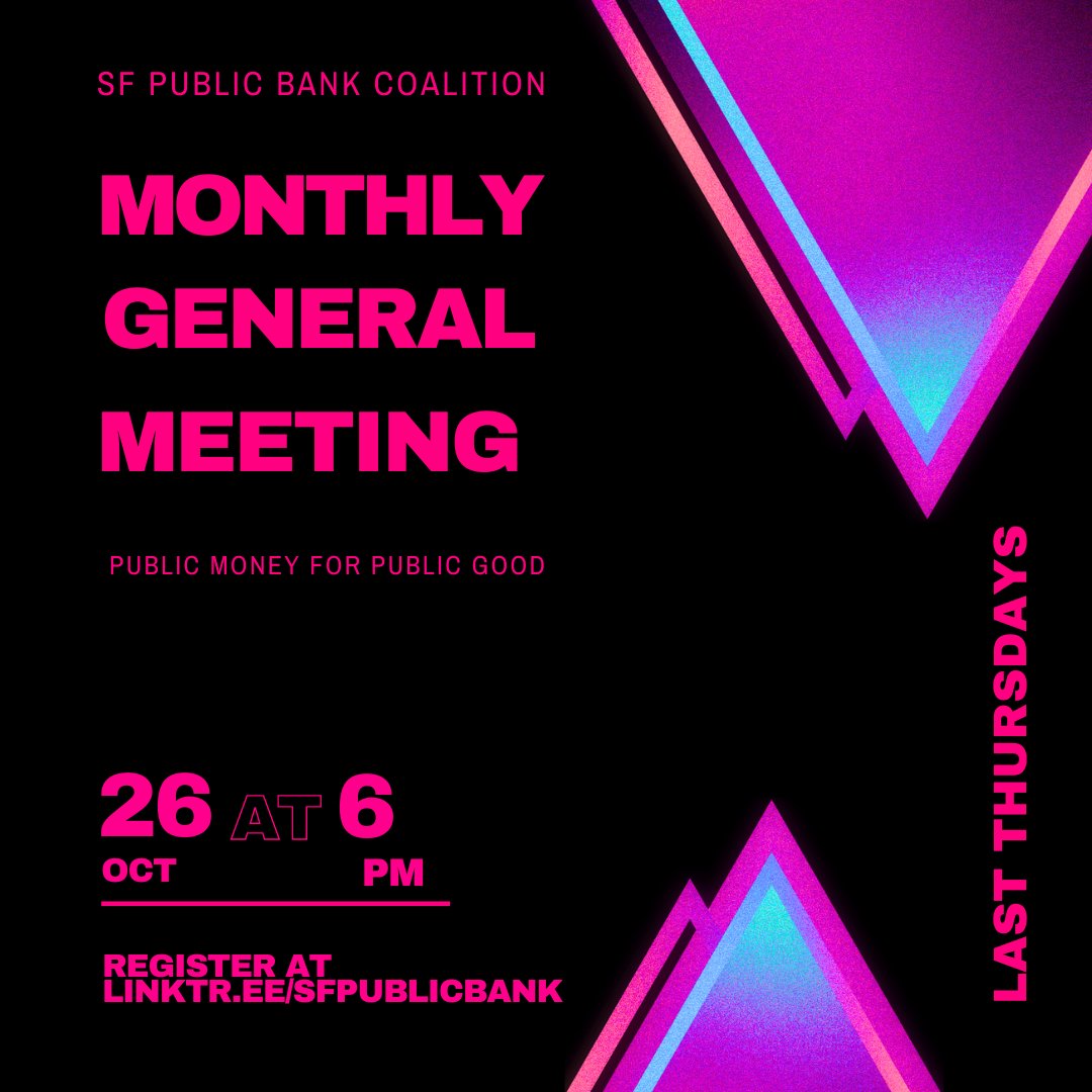 linktr.ee/SFPublicBank Join us! Bring your questions, your energy, and your expertise.