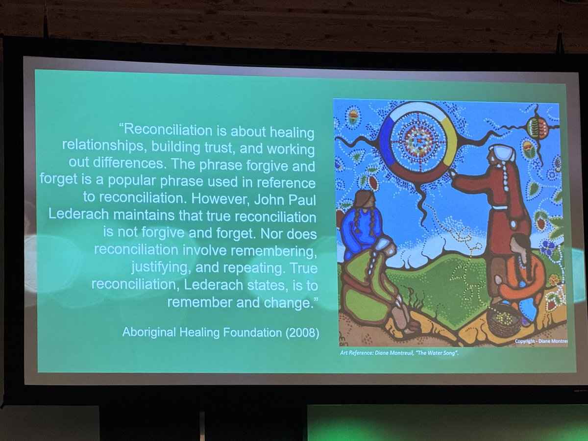 Very excited to represent @O_S_P_E at the @EngGeoBC Conference & AGM, especially to learn from keynote @JMVandenberghe on how to “Build Reciprocal Relationships Between Indigenous Peoples & Settlers to Walk Forward Together”. Thank you Jessica for a very powerful presentation!