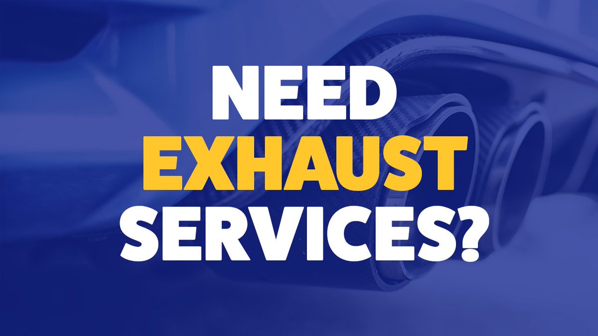 Noisy exhaust? We can help!