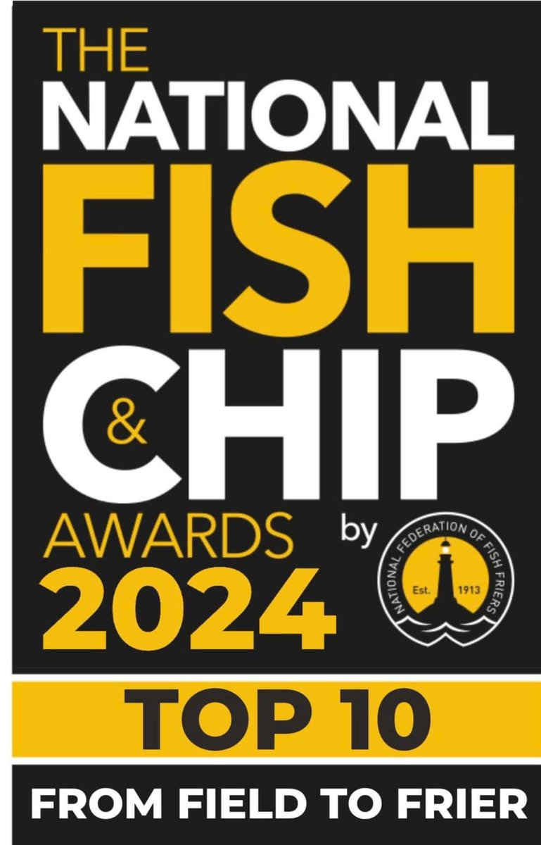 🎉 FLIPPING GREAT NEWS! 

Today we have reached the UK TOP TEN in the field to frier award 🏆 we are looking forward to the next round 💪 

🥔 Field to frier is all things potatoes, from the sourcing, storing, preparing and frying .. right the way to that fluffy crispy chip 🫶
