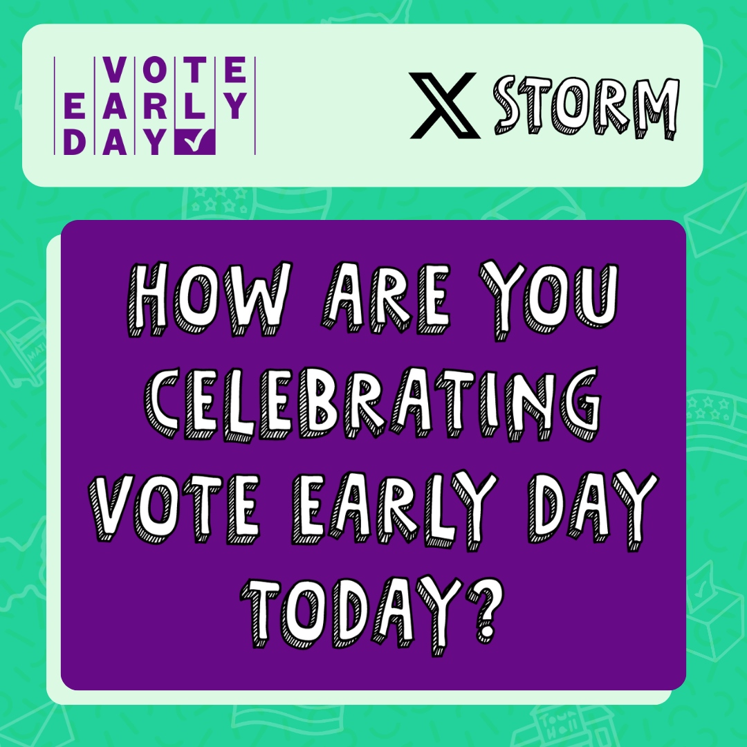 Vote Early Day tweet media