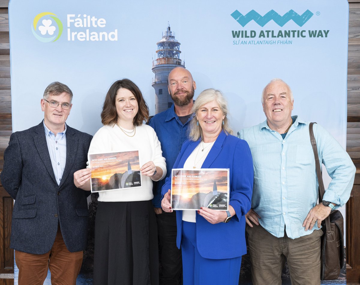 Failte_Ireland's tweet photo. Thanks to key stakeholders who contributed to the plan including @Corkcoco, @countykerry, @pure_cork, local development companies and local tourism marketing groups, tourism operators and local community groups. https://t.co/OSQ0BXX2ki