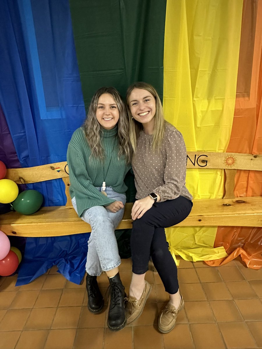 8bethhmorris's tweet photo. This week at Menihek High School is Pride Week! Check out our Photo Booth and our door for the door decorating contest! 🌈✨💗 @NLESDCA @menihekhigh https://t.co/HNf0k8X69o