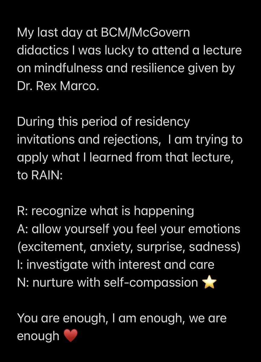 Saloni_Med's tweet photo. To my fellow residency applicants: https://t.co/TvtthpyULS