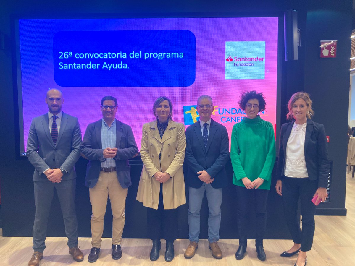 🫶 <a href="/FundCanfranc/">Fundación Canfranc</a> ha sido una de las organizaciones beneficiarias en la 26 edición del programa #SantanderAyuda de la <a href="/SantanderFund/">Santander Fundación</a> 

👐 Para mi e un auténtico placer conocer este tipo de proyectos de primera mano 

<a href="/bancosantander/">Santander</a> <a href="/santander_es/">Santander España</a> <a href="/BorjaBaselga/">Borja Baselga</a>