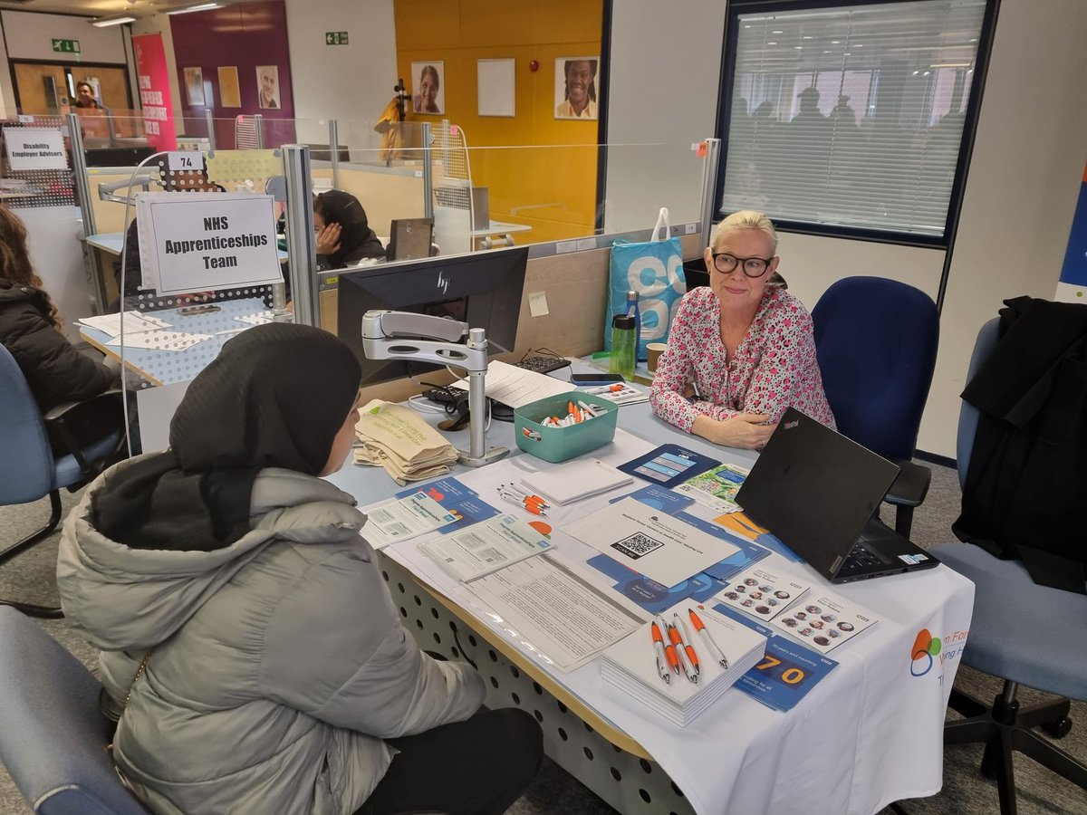 Thankyou to Walthamforest DWP for Inviting us to today's "careers for careleavers" event. It was a fantastic opportunity to engage with the community and encourage them to consider a career in Health Care #NHS #apprenticeships #DWP