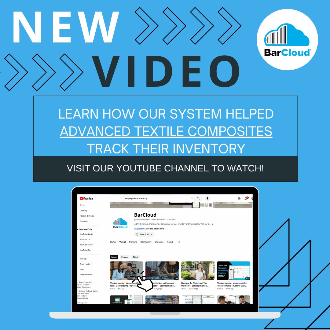 ASAP_Systems's tweet image. New case study video out! Check out our YouTube channel to see our newest video to learn more on how we helped Advanced Textile Composites!! youtu.be/KPMiEIrZjVQ?si…