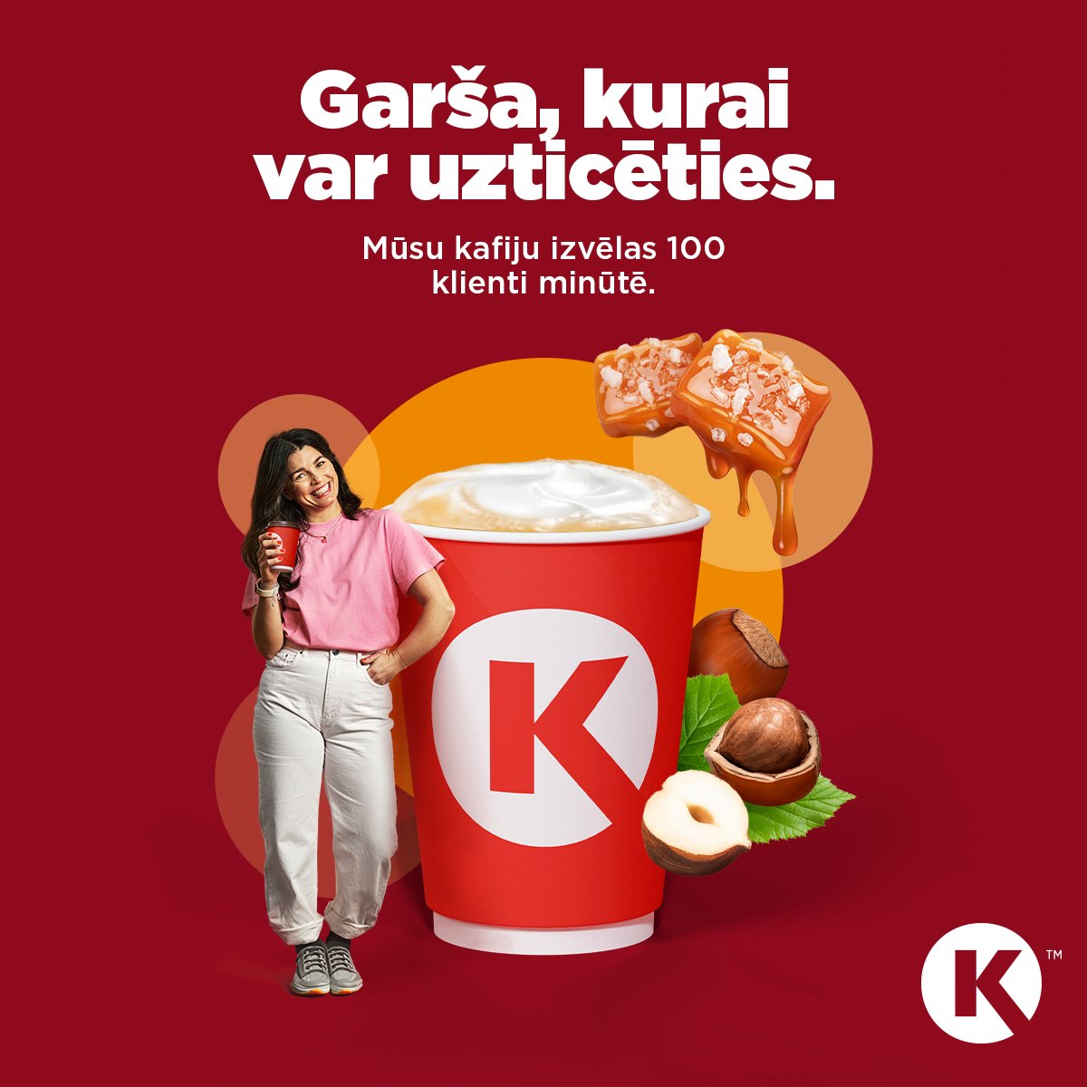 Mūsu kafija – tā ir kvalitātes zīme ikvienā krūzītē, ko izvēlies darba dienas steigā vai bezrūpīgā brīvdienu izbraucienā. 
🧡Citam balta, citam salda, bet citam – karstā šokolāde. 
☕Izvēlies kafiju, ko ik minūti nobauda 100 klienti visā Eiropā.
 circlek.lv/kafija