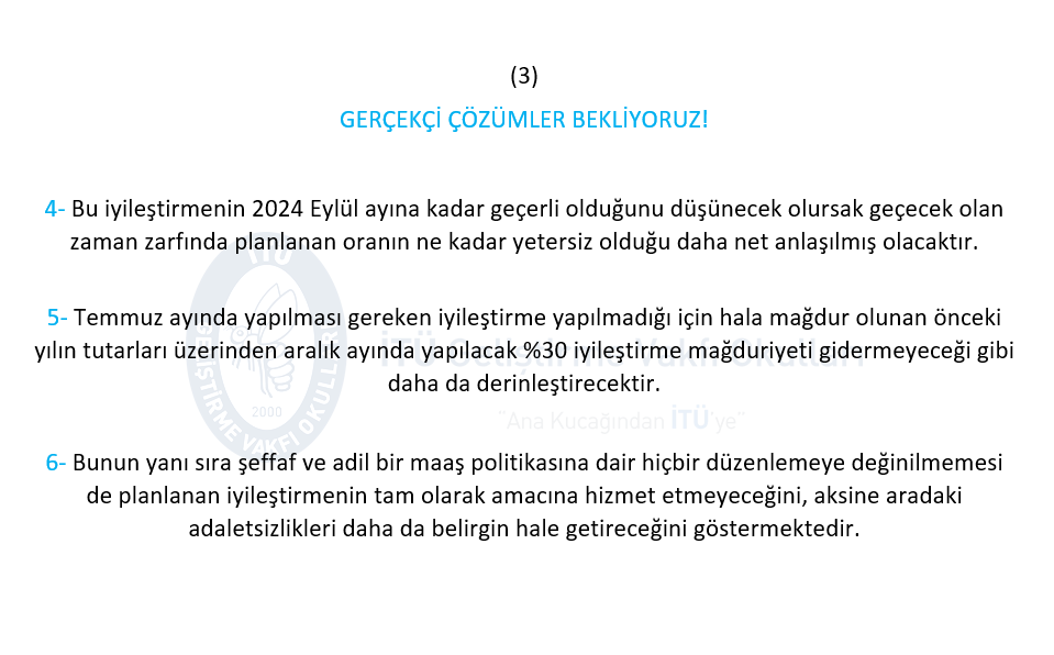 ituGvoOgrtmnlr's tweet photo. Müzakere yapılmadan, öğretmenlerin taleplerini karşılamayan iyileştirme oranlarını kabul etmiyoruz!

Öğretmenler muhatap kabul edilip problemlerine gerçekçi çözümler sunulmadığı sürece mücadelemize ve eylemlerimize kararlılıkla devam edeceğiz.

@itugvo 

#HaklarımızıİadeEdin https://t.co/IbapZFWP3P