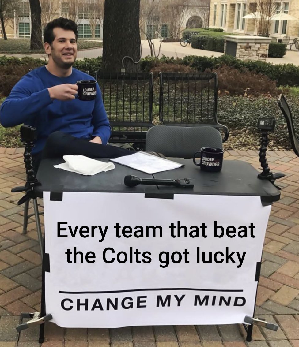 TJGallo's tweet photo. The Colts should be 7-0 rn, it's basic science https://t.co/iH0nTytpRi