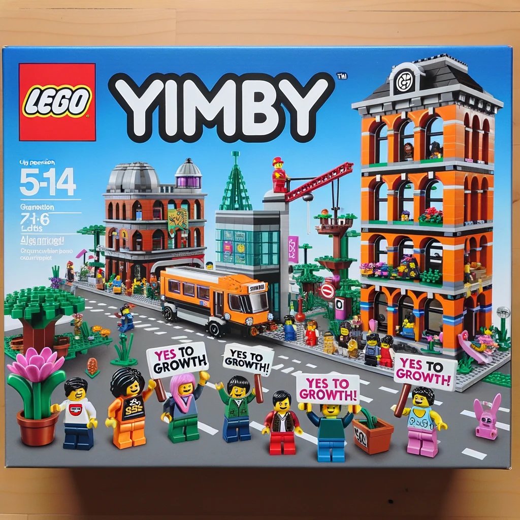 YIMBYLAND's tweet photo. Tired: LEGO City
Wired: LEGO YIMBY

YIMBY LEGO Sets thread... 
🧵(1/10) https://t.co/ckcdwo1vDp